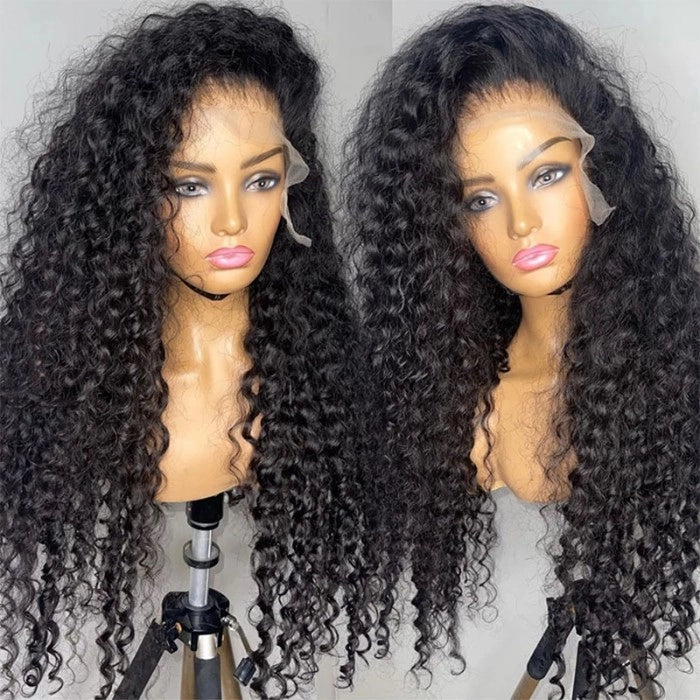 180 DENSITY 100 Brazilian Human Hair 180 Deep Wave