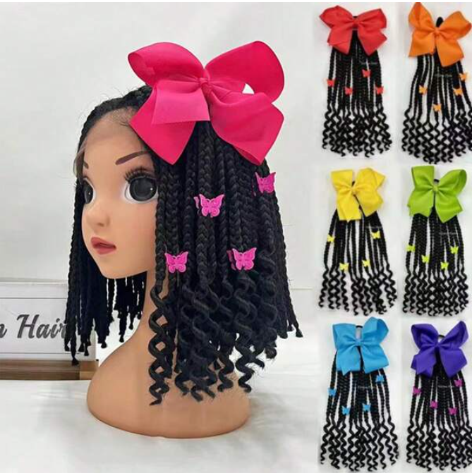 BUTTERFLY KIDS BRAIDS PONYTAIL