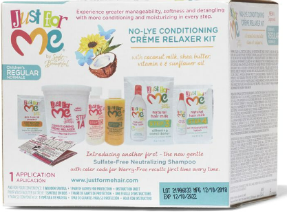 Just for Me No-Lye Conditioning Creme Relaxer Kit