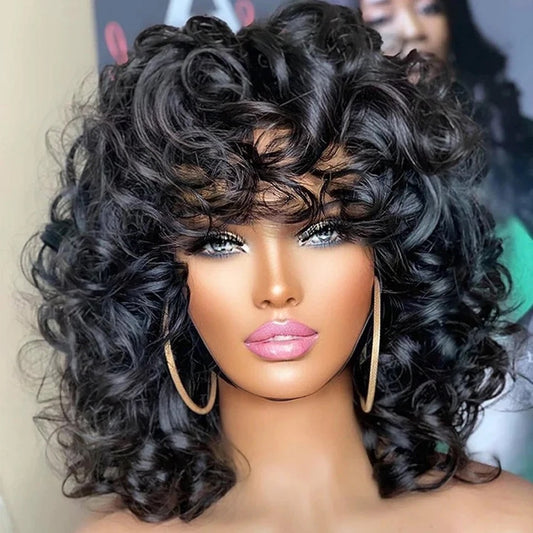 Soft Big Curls Afro Wig - The Kelly