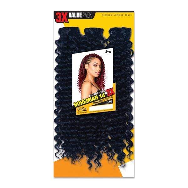 Zury Sis Premium African Synthetic Crochet Braid - 3X HIP CURL 14"
