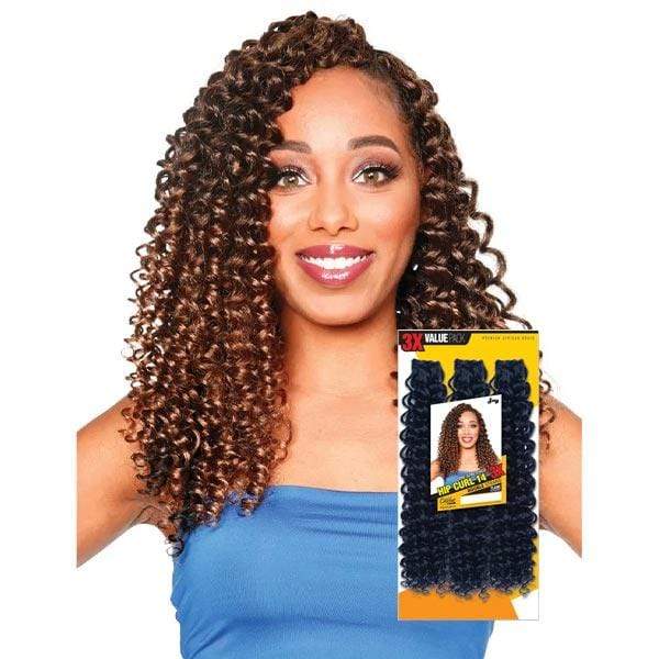 Zury Sis Premium African Synthetic Crochet Braid - 3X HIP CURL 14"