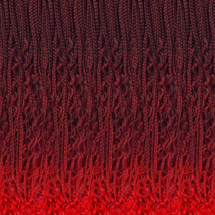 Bobbi Boss Synthetic Pre-Looped Crochet Braids - 3X Boho Box Braid 24"